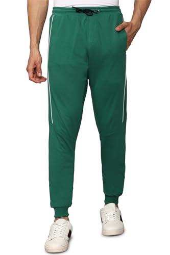 allen solly men's regular track pants (asljcurgfs83280_green