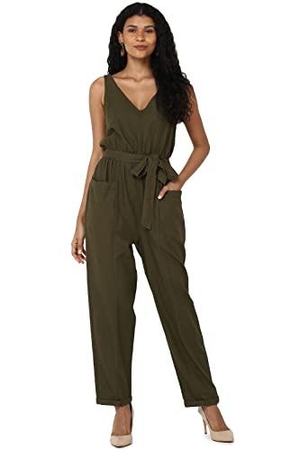 american eagle outfitters ae utility jumpsuit green