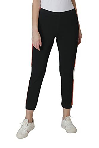 red tape women's regular track pants (rja0021_black_34)