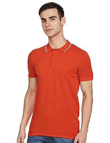 united colors of benetton men's cotton sweater (17a1ctnj1004i_spicy orange_m)