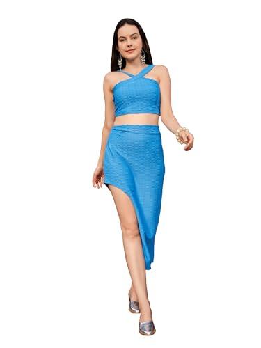 purvaja women’s midi co-ords (sily-001-blue_blue_xx-large)