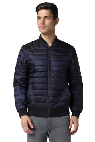 peter england men's a-line coat (pcjksbop368666_navy