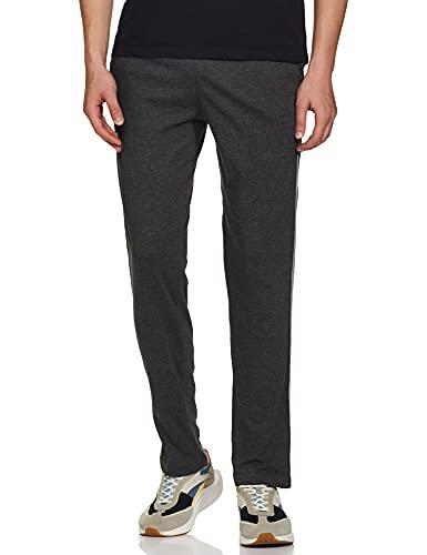 amazon brand - symbol men's track pant | casual night wear | sweatpants | pajama (sports | gym | yoga) - regular fit (anthra mel_l)