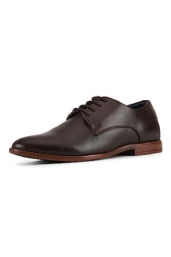 peter england men tan formal shoes-10 uk (44 eu) (pffl51998125)