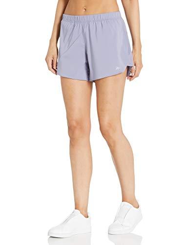 reebok running essentials 4 inch short, violet haze, xs