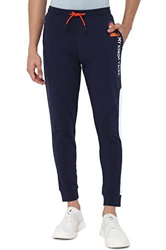 allen solly men's regular track pants (ayjgcurgfx48220_navy_34)