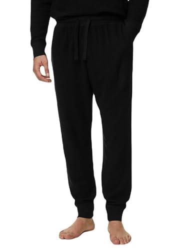 marks & spencer men's regular track pants (60611082003_black