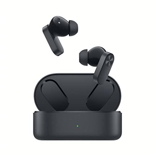 oneplus nord buds 2 tws in ear earbuds with mic,upto 25db anc 12.4mm dynamic titanium drivers, playback:upto 36hr case, 4-mic design, ip55 rating, fast charging [thunder gray]