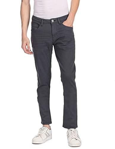 arrow newyork men's skinny jeans (anacjn2652_grey_36)