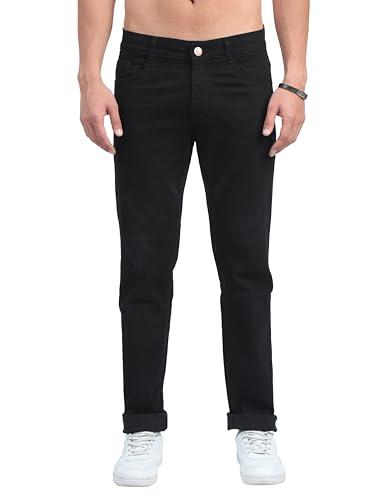 miraan men's regular-fit mid-rise denim jeans pant (sigjeansblack46_black_46)