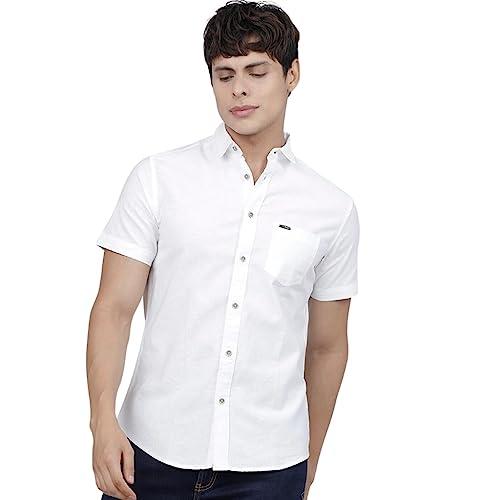 the indian garage co men's slim fit shirt (0321-shln87-02_white s)