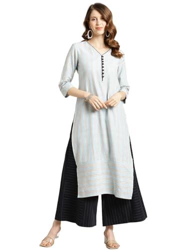 varanga women's cotton solid regular kurta set (nv_kkur112205_blue