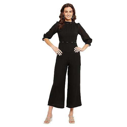 madame black jumpsuit for women