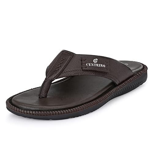 centrino mens 8201 brown slippers_9 uk (8201-2)