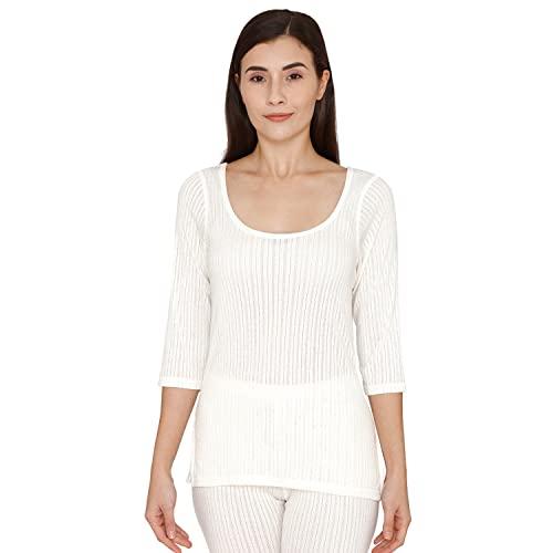 zivame women's fitted undershirt (zi61xlfashabrwn00med_white medium)