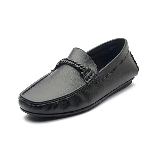 michael angelo men's ma-2392 mocassin_black_41 euro