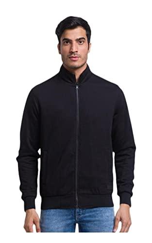 parx regular fit grey activewear jackets for men