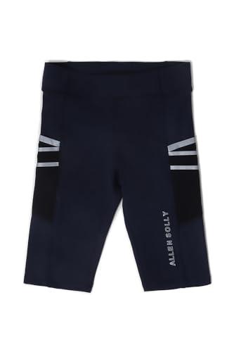 allen solly girl's hotpants (agsrehtfv25703_navy