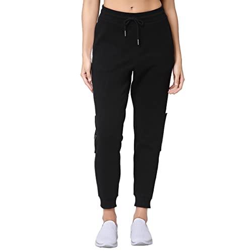 red tape women's regular joggers (mjo0041_black_34)