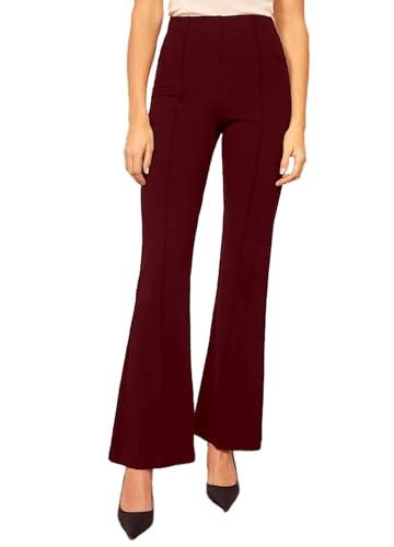 ausk womens trouser || trousers for womens || womens pant color-maroon