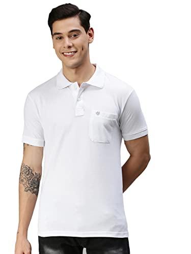 onn men's solid regular fit polo nc432_wh_1pc_wht_l