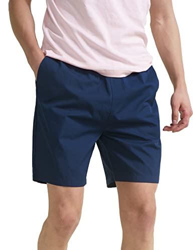 damensch statement ultra-light casual lounge shorts-pack of 1-neo navy-medium