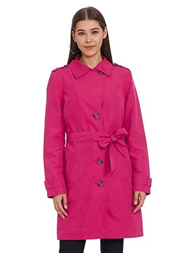 marks & spencer women's a-line coat (t59_3433x_cerise_xs)