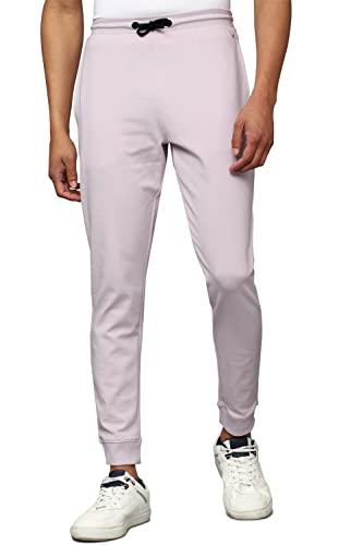 allen solly men's regular sweatpants (ayljcurgfu68851_pink