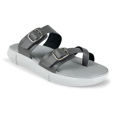 kazarmax women magnolia grey sandals -6 uk