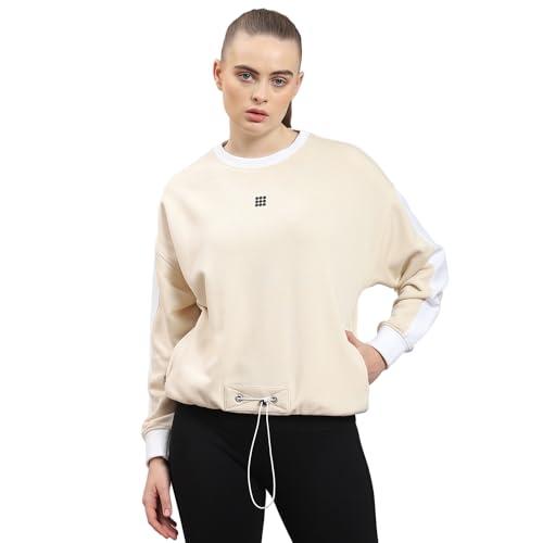 rockit from house of monte carlo womens beige solid round neck full sleeve casual sweatshirt (2230101737-2-38)