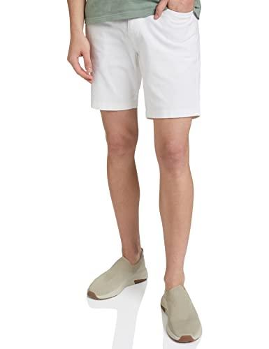 amazon brand - symbol men's regular shorts (aw19-shr-ess-04_white_36)