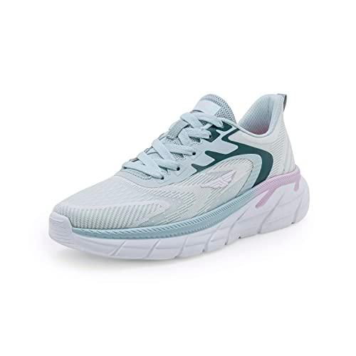 red tape women's light blue walking shoes-3