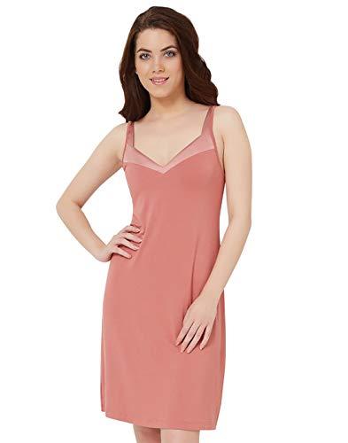 amante sleepwear & lounge satin edge chemise light mahogany small