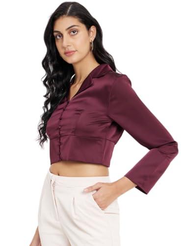 madame solid wine top for women