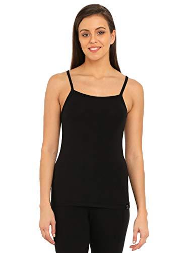 jockey women's camisole (2507-0105-black_large_black_l)