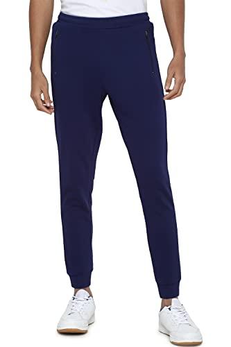 allen solly men's regular track pants (atjgmrgfc85498_navy_30)