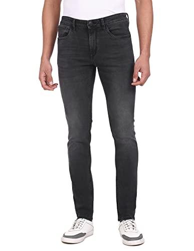 arrow men's slim jeans (arasojn007_black