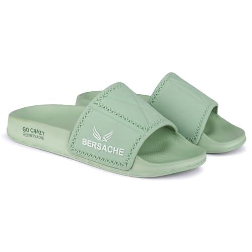 bersache lightweight stylish clog sole for men (green)