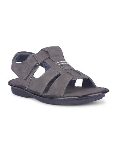 liberty coolers men flexo grey casual sandal-10 uk (44 eu)