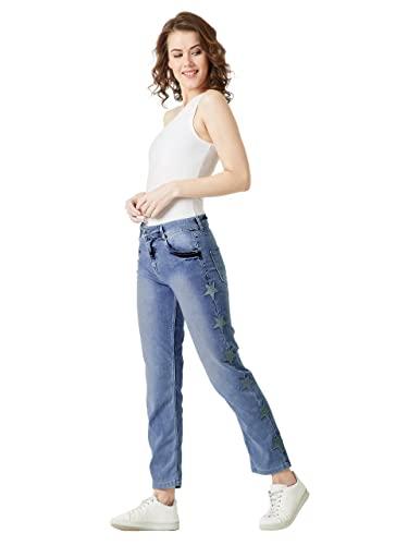 miss chase women's relaxed fit regular length denim jeans(mcss19den08-71-158-34,light blue,34)