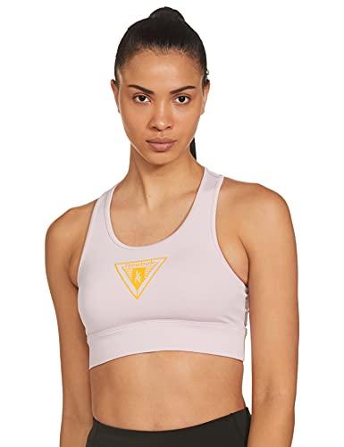 reebok women's polyester wire free standard sports training bra (gr9452_frober_xs)