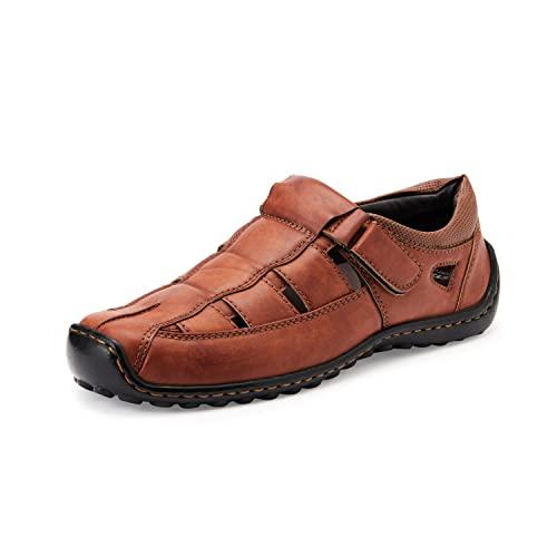 centrino men's 6113 d tan fisherman sandals_7 uk (6113-7)