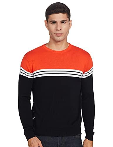 pepe jeans men's cotton sweater (pm702116- black_s)