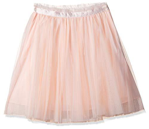 marks & spencer synthetic skirt (3113s_pale pink_11-12)