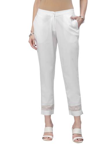 libas women's regular casual pants (pl804_white