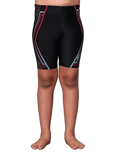 vector x oks-241 swimwear unisex swim printed compression half bottom shorts