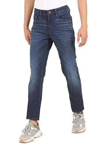 arrow men's slim jeans (ajadjn2771_blue_38)