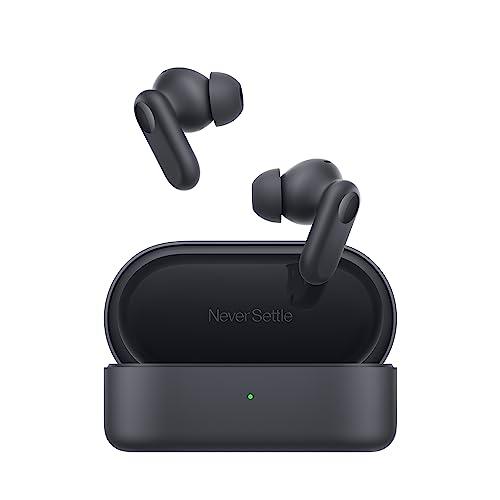 oneplus nord buds 2r true wireless in ear earbuds with mic, 12.4mm drivers, playback:upto 38hr case,4-mic design, ip55 rating [deep grey]