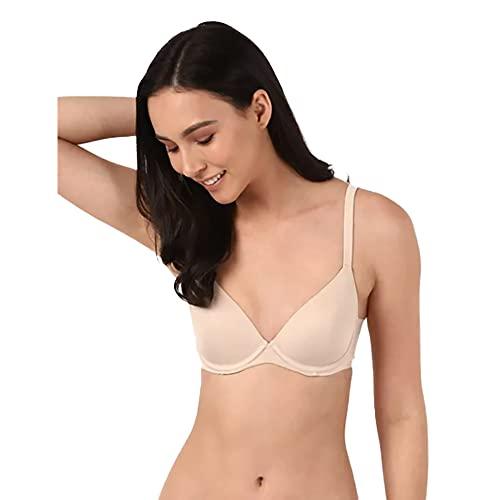 marks & spencer women's nylon bras (t33_2067x_almond_36dd)