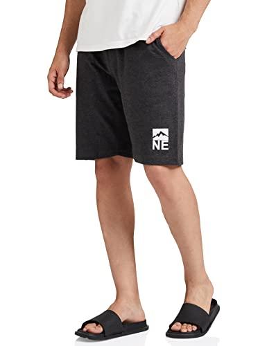 amazon brand - symbol men's regular shorts (tsh17-02_anthra melange_x-large_anthra melange_x-large)